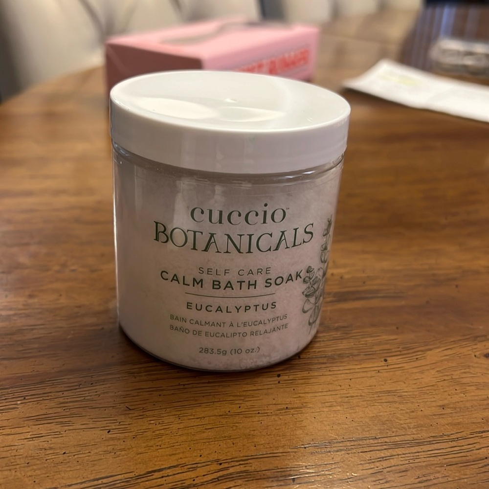 Cuccio botanicals calm body soak
